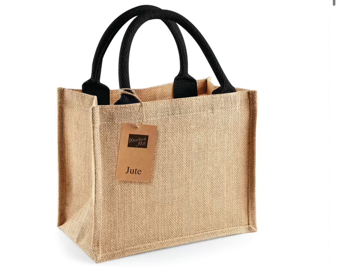 Sac en jute Petite format